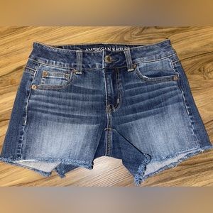 American eagle jean shorts